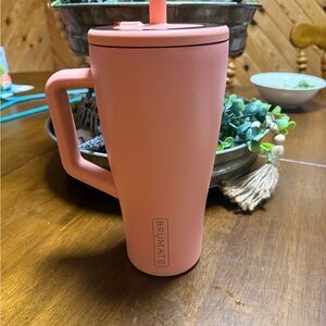 BrüMate Pink Tumbler with Handle